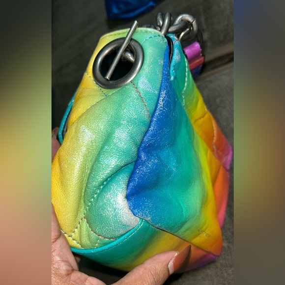 Kurt Geiger Multicolor Quilted Satchel - Picture 4 of 5